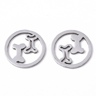 Non-Tarnish 201 Stainless Steel Charms STAS-N091-102-1