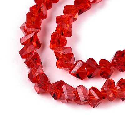 Transparent Glass Beads Strands GLAA-N018-4mm-06-1