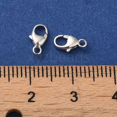 925 Sterling Silver Lobster Claw Clasps STER-G040-05A-1