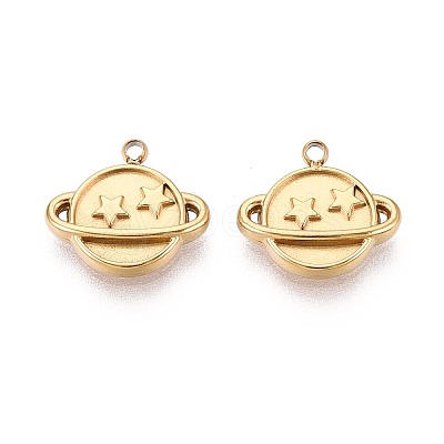 304 Stainless Steel Pendants STAS-N125-07G-1
