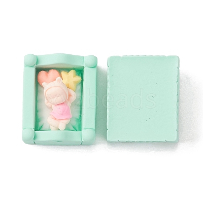 Opaque Resin Cabochons LS-RESI-Z001-13C-1