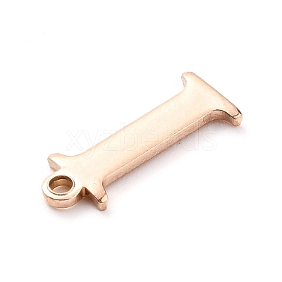 PVD Vacuum Plating  304 Stainless Steel Charms STAS-H112-I-RG-1