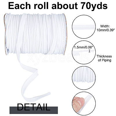 Polyester Cord OCOR-WH0069-01B-1