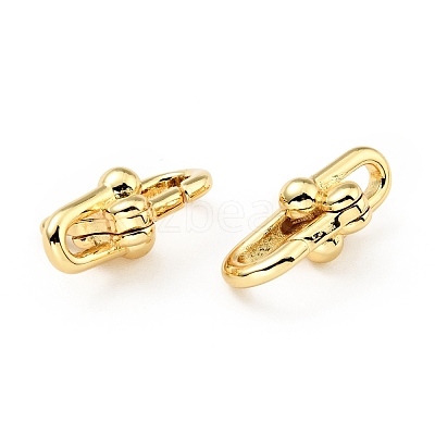 Brass Lobster Claw Clasps KK-G416-34G-1