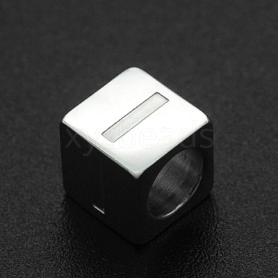 Non-Tarnish 201 Stainless Steel European Beads STAS-N090-LA062-I-1