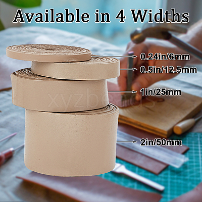 2M Flat Leather Cord LC-WH0007-07A-04-1