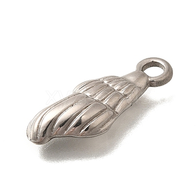 304 Stainless Steel Pendants STAS-P381-05P-1