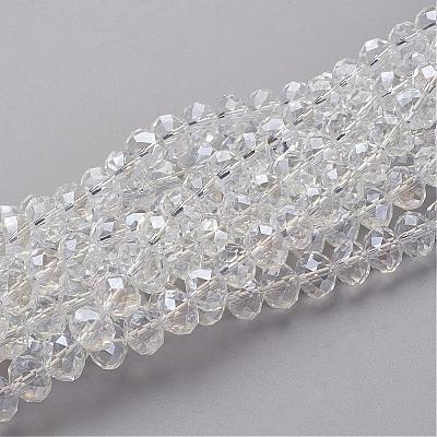 Glass Beads Strands GR10MMY-01L-1