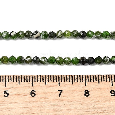 Natural Diopside Beads Strands LS-G-G188-B14-03-1
