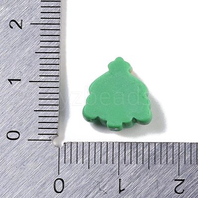 Opaque Christmas Theme Resin Cabochons RESI-H162-06O-1
