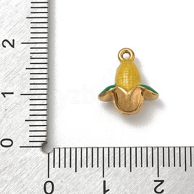 304 Stainless Steel Enamel Pendants SA-CBACF51-08G-1