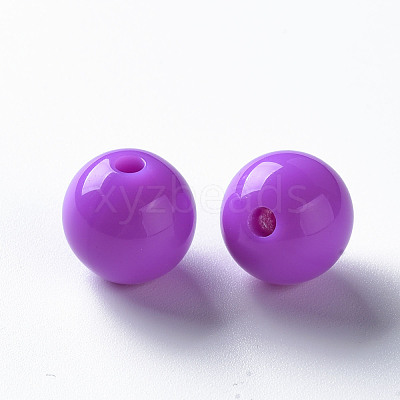 Opaque Acrylic Beads MACR-S370-C12mm-M2-1