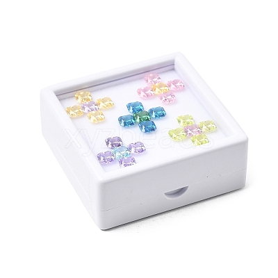 25Pcs Cubic Zirconia Cabochons CU-F002-05B-1