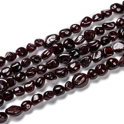 Natural Garnet Beads Strands G-G018-22-1