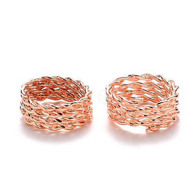 Iron Dreadlocks Beads Hair Decoration IFIN-S696-110RG-1