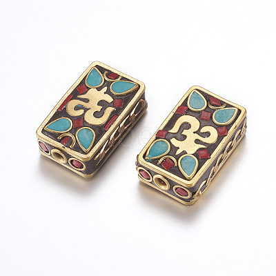 Handmade Indonesia Beads IPDL-F022-68C-1