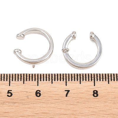 Brass Ear Cuff Findings KK-Z158-05P-1