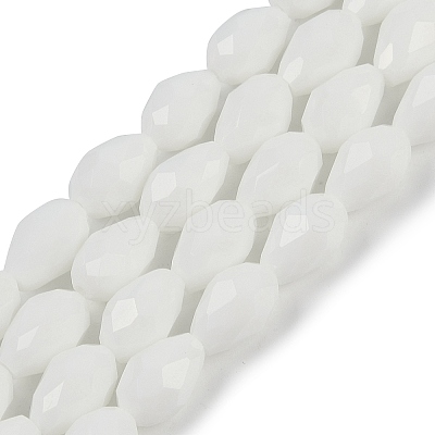 Opaque Solid Color Beads Strands EGLA-N013-P8mm-D02-1