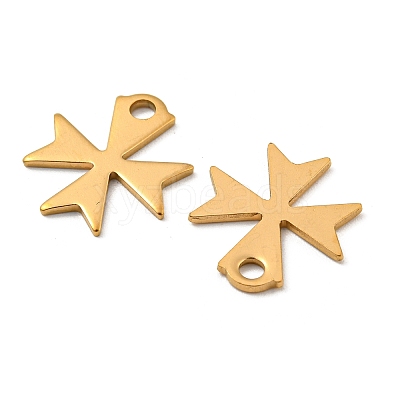 Ion Plating(IP) 304 Stainless Steel Charms STAS-C043-49G-01-1