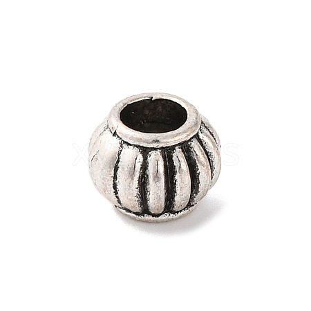 Tibetan Style Alloy European Beads TIBE-M004-01AS-1