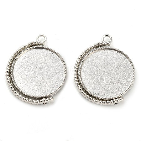 Zinc Alloy Pendant Cabochon Settings LS-FIND-NH0001-13B-P-1