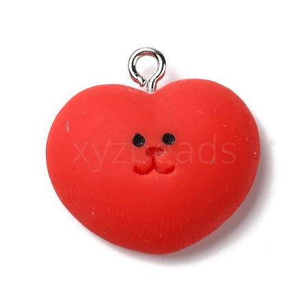 Opaque Resin Pendants RESI-M039-07-1