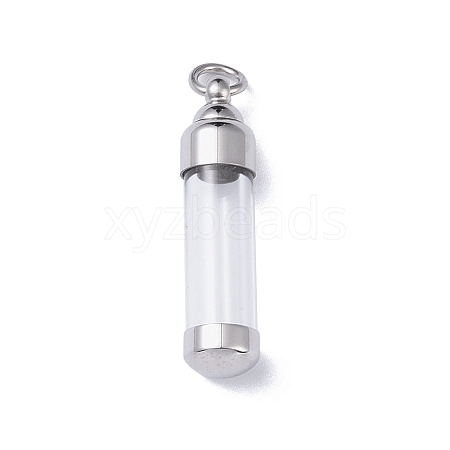 304 Stainless Steel Pendants STAS-D097-01A-P-1