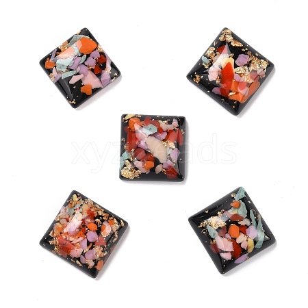 Transparent Resin Cabochons CRES-P019-05A-1