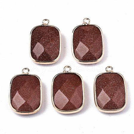 Synthetic Goldstone Pendants G-N326-81B-1