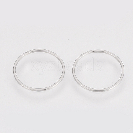 Non-Tarnish 304 Stainless Steel Linking Ring LS-X-STAS-S079-13A-1