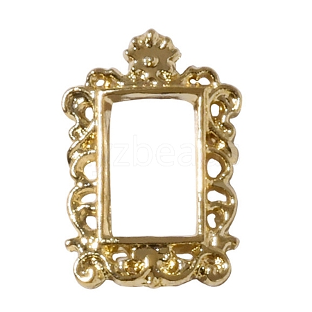 Alloy Nail Alloy Photo Frame Design MRMJ-WH0080-03LG-1