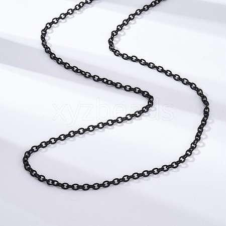 304 Stainless Steel Cable Chain Necklaces STAS-G170-13B-1