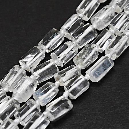 Natural Quartz Crystal Beads Strands G-O170-137-1