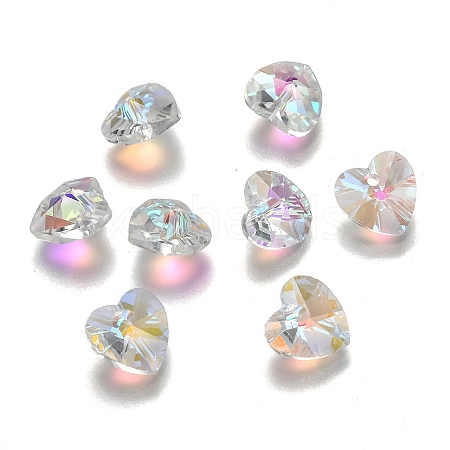 Romantic Valentines Ideas Glass Charms LS-X-G030V10mm-39-1