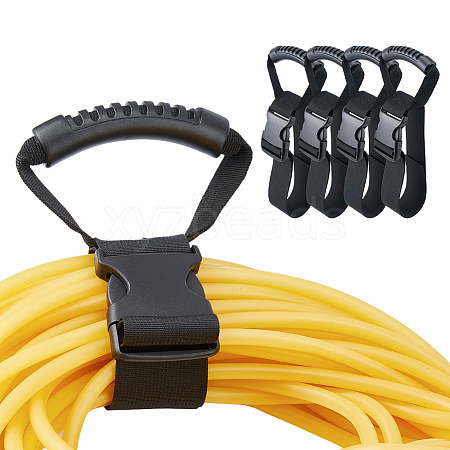 Nylon & PVC Durable Storage Strap with Carrying Handle AJEW-WH0609-762C-1