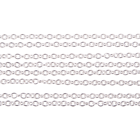 Brass Cable Chains CHC-PH0001-01S-NF-1