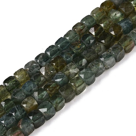 Natural Fuchsite Beads Strands G-N342-120-1