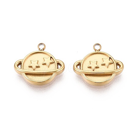 304 Stainless Steel Pendants STAS-N125-07G-1