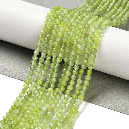 Natural Xiuyan Jade Beads Strands G-Z074-A04-02-1