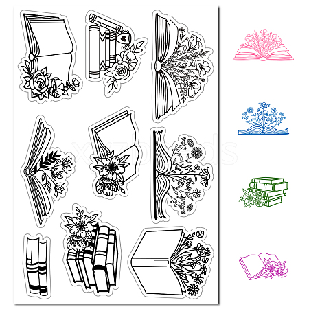 Custom PVC Plastic Clear Stamps DIY-WH0439-0080-1