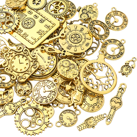 1 Bags Tibetan Style Alloy Pendants FIND-SC0018-06AG-1