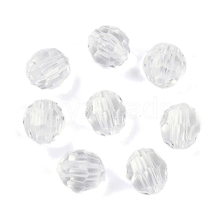 Transparent Acrylic Beads OACR-Q015-01H-1