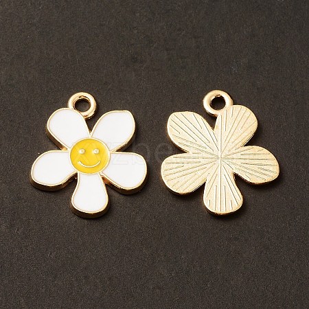 Alloy Enamel Pendants ENAM-C009-01G-05-1