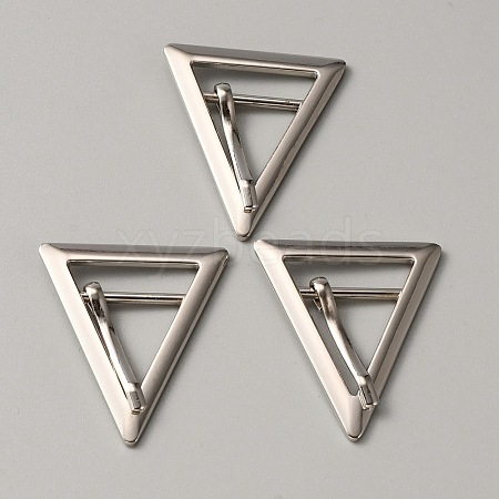 Zinc Alloy Center Bar Buckles FIND-WH0135-17C-1