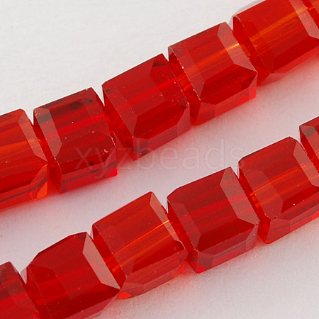 Glass Bead Strands GLAA-R041-6x6mm-03-1