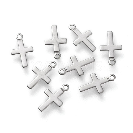 Non-Tarnish 304 Stainless Steel Charms X-STAS-K195-15P-1