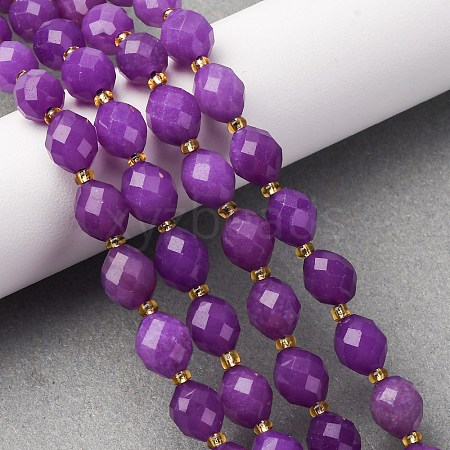 Natural White Jade Beads Strands G-D305-B01-01I-1