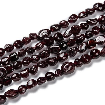 Natural Garnet Beads Strands G-G018-22-1