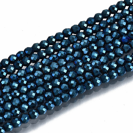 Electroplate Non-magnetic Synthetic Hematite Beads G-T114-59-04-1