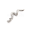Brass Micro Pave Cubic Zirconia Pendants KK-M321-01D-P-2